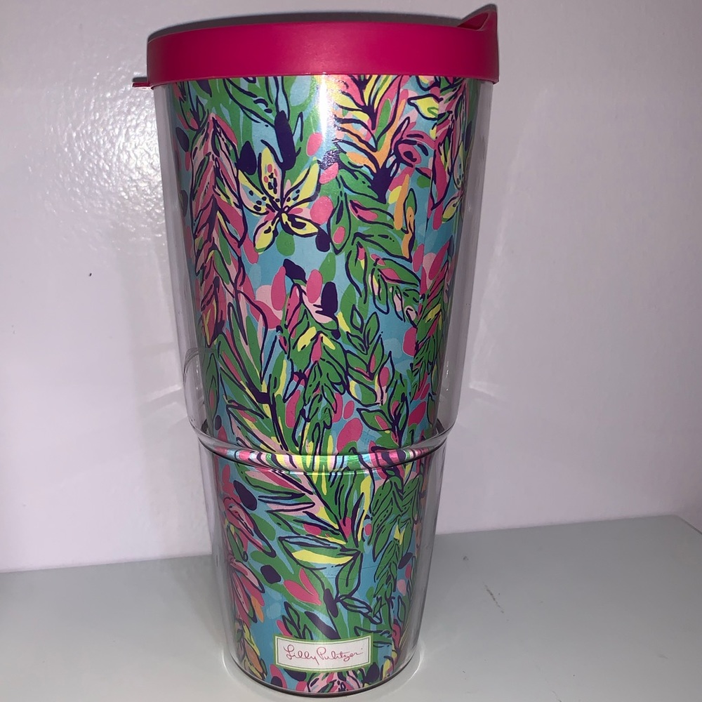 24oz Lilly Pulitzer tumbler